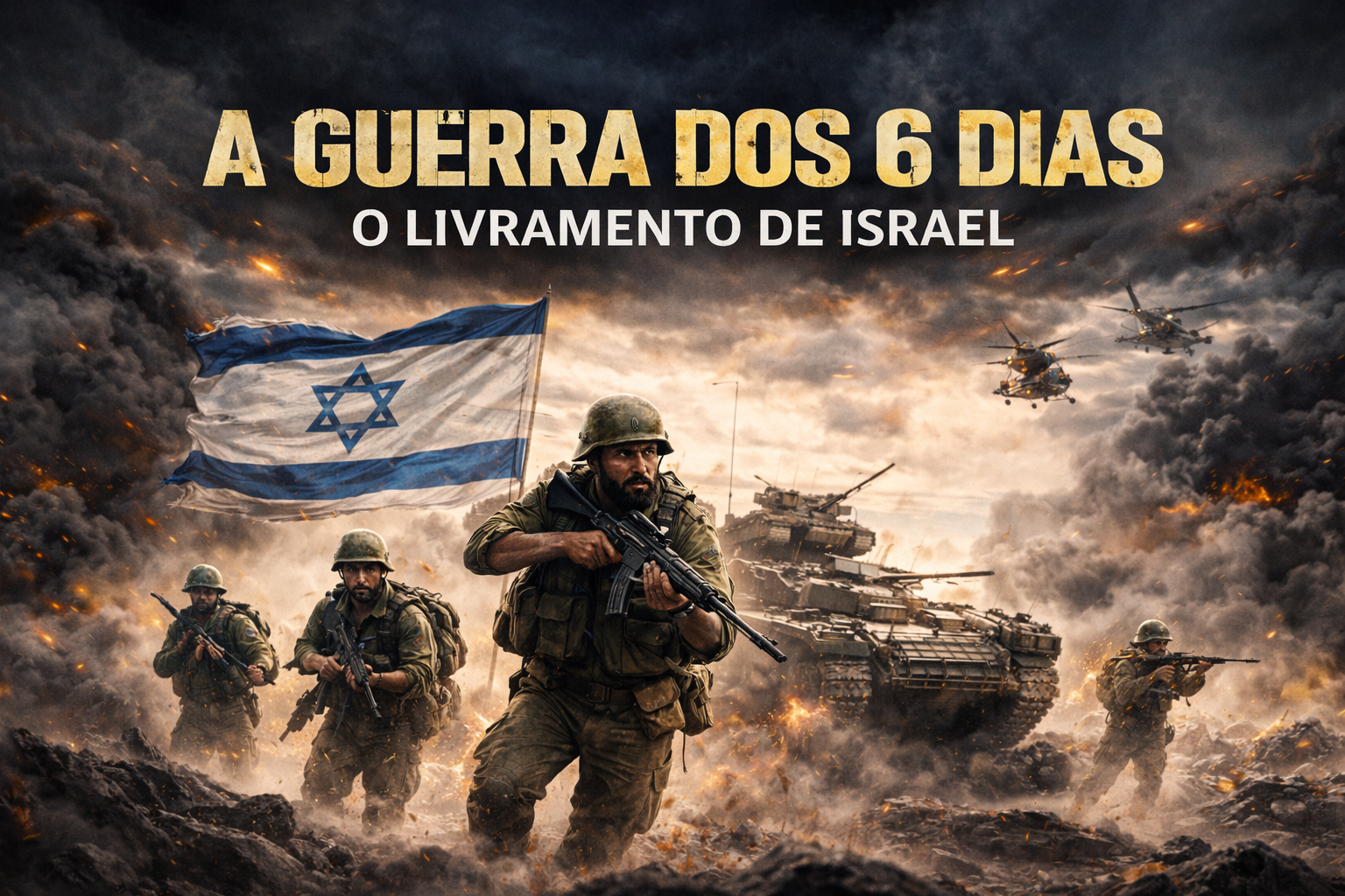 A Guerra dos 6 Dias – O Livramento de Israel (História Real)